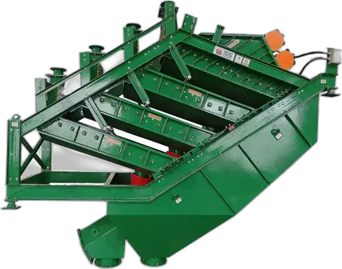 Criba vibrante verde
