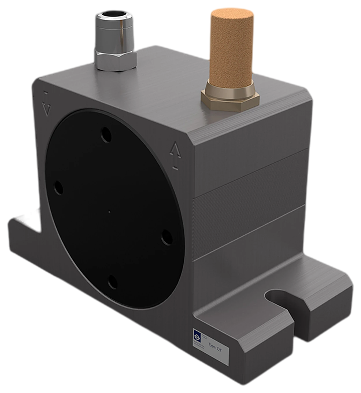 OLI OT · Vibradores rotativos neumáticos de turbina